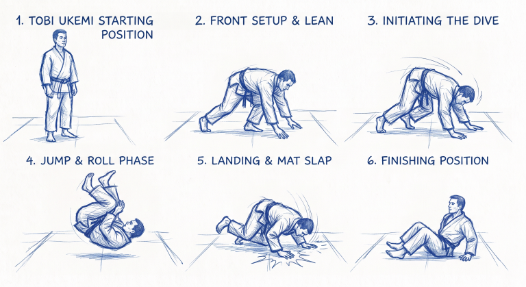 How To Do Tobi Ukemi in BJJ: Mastering Safe High Falls